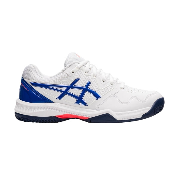 Tenis Jr Asics Blanco/ Azul M